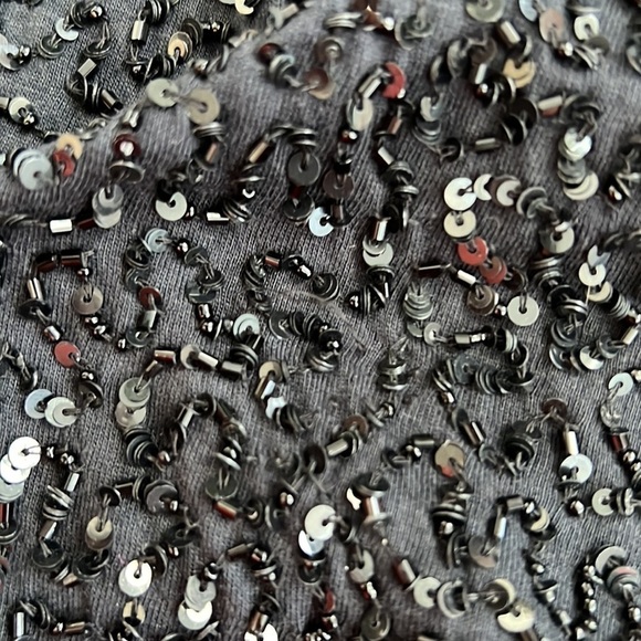 Haute Hippie Black Sequin Strapless Tube Top Size XS - Picture 10 of 10